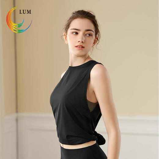 LUM29207露檬轻薄瑜伽运动罩衫 商品图0