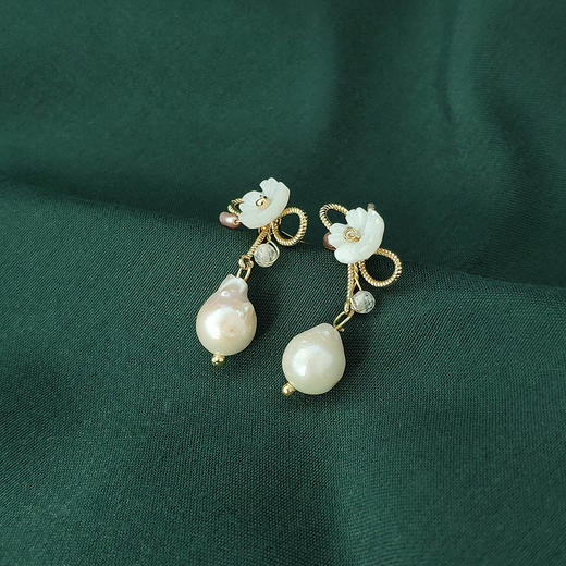 【S925银针系列】珍珠耳坠 商品图1