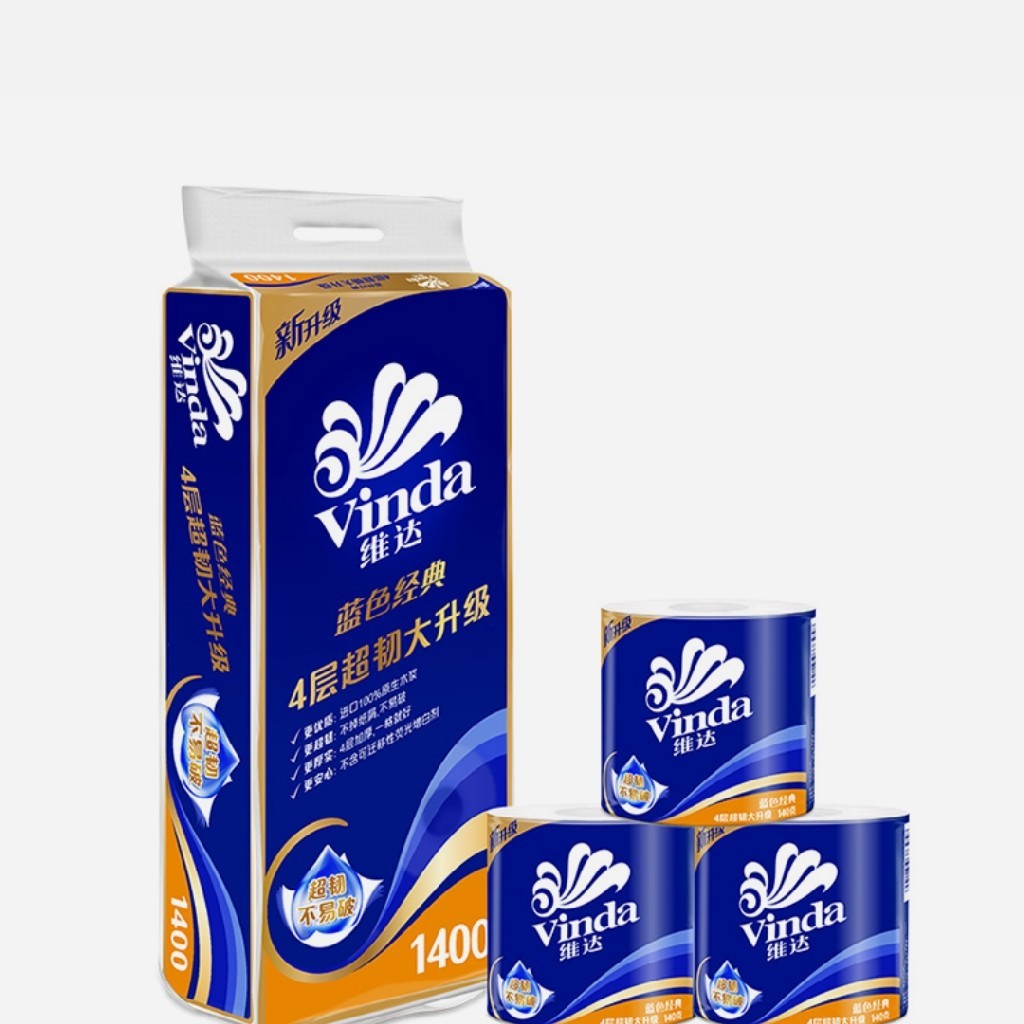 维达卫生纸卷纸1.4KgV4069