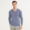METTE羊绒世家早春新品男V领100%山羊绒衫青年内搭针织保暖毛衣 商品缩略图4