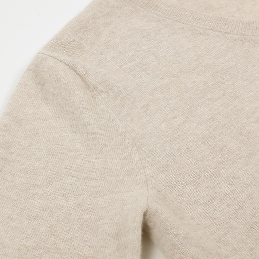 METTE羊绒世家早春新品男V领100%山羊绒衫青年内搭针织保暖毛衣 商品图10