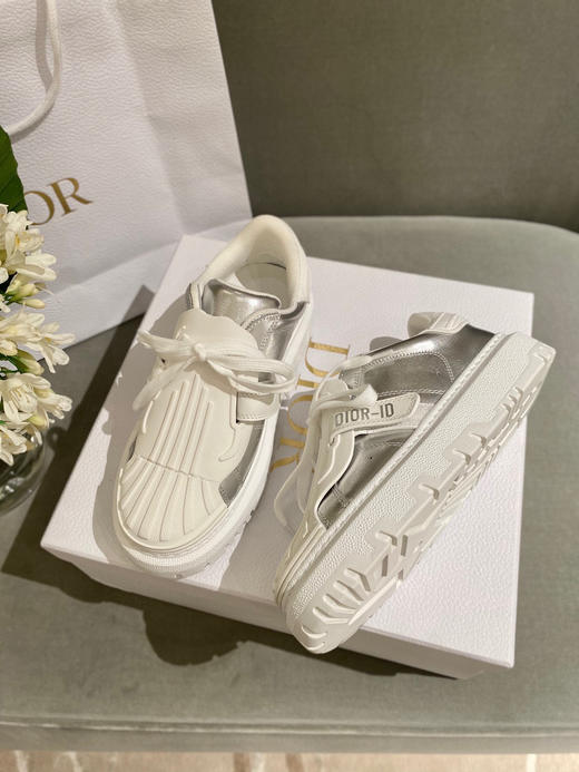 CD爆款贝壳头乐福鞋-银色 商品图3