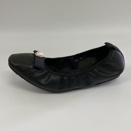 SA-LINK Z903 浅口一脚蹬软皮软底百搭软底蛋卷懒人平底鞋 商品图1