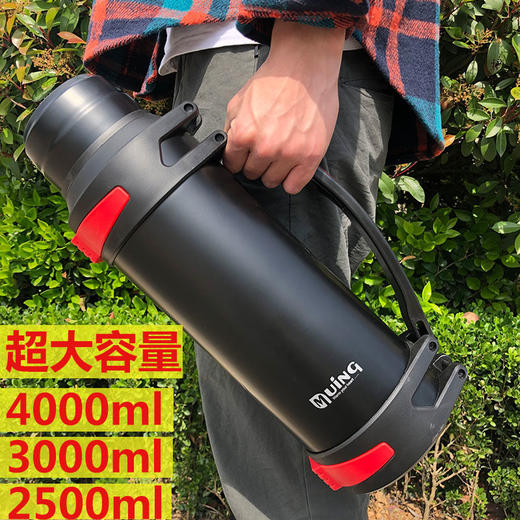 304不锈钢保温壶户外大容量保温杯男女便携车载旅行水壶家用暖瓶 商品图7