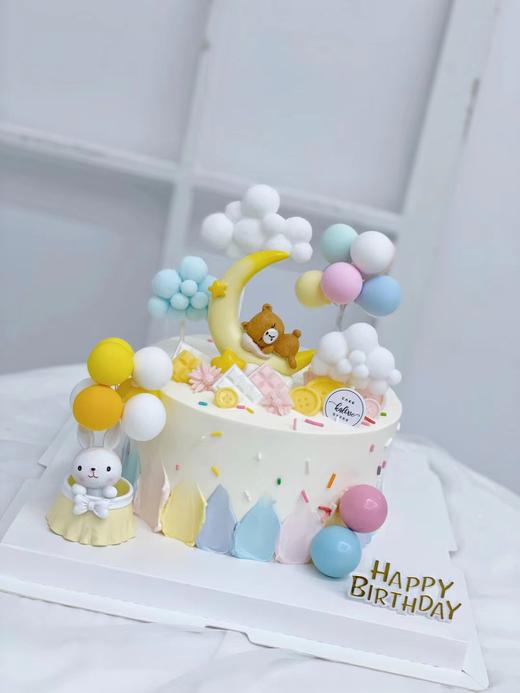 贪睡熊可爱缤纷蛋糕 商品图0