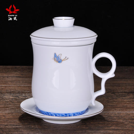 湘瓷四件杯组 空谷幽兰
 商品图2