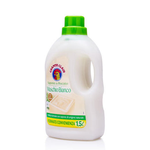 CHANTECLAIR 大公鸡管家 马赛洗衣液(白苔香) (意大利进口) 1500ml 商品图1