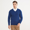 METTE羊绒世家早春新品男V领100%山羊绒衫青年内搭针织保暖毛衣 商品缩略图8