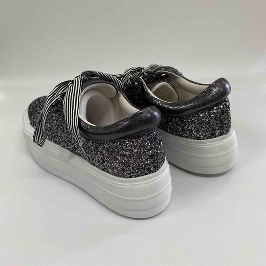 lfgj jeans AF502 轻奢时尚厚底闪亮休闲潮鞋 商品图3