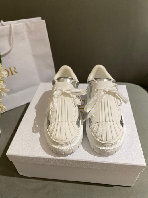 CD爆款贝壳头乐福鞋-银色 商品图7