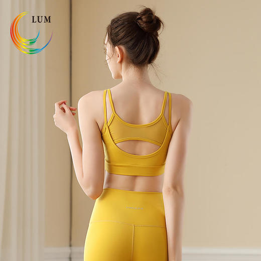 LUM19153露檬瑜伽背心运动BRA（含胸垫） 商品图1