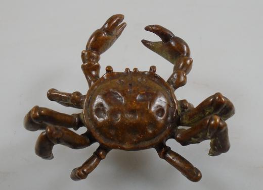 【文玩创意】纯铜杂项创意茶玩茶宠手办盖置摆件精品03（陆续更新中） 商品图0