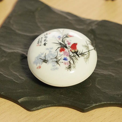 西泠印泥 朱砂印泥书法篆刻绘画写作专用印泥锦盒包装 30g 商品图3