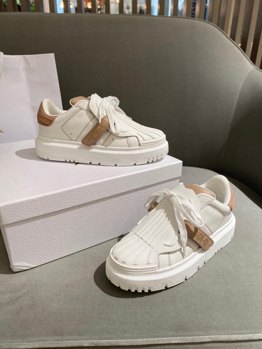 CD爆款贝壳头乐福鞋-白裸 商品图4