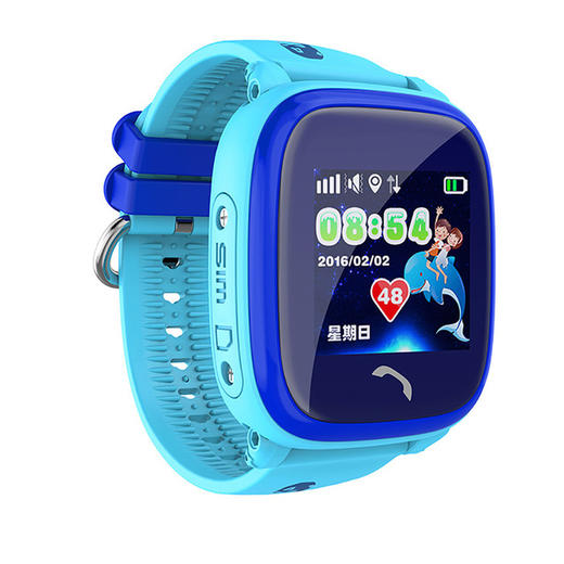 【智能手表】*智美德DF25儿童智能定位手表IP67级深度防水触屏插卡学生电话 商品图0