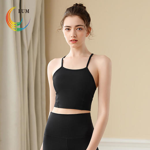 LUM19157露檬瑜伽背心运动BRA（含胸垫） 商品图1