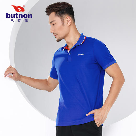 1153巴特侬男子新款休闲短袖排汗散热商务休闲polo衫 商品图8
