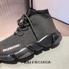 BALENCIAGA巴黎世家袜子鞋-全黑色系带 商品缩略图4