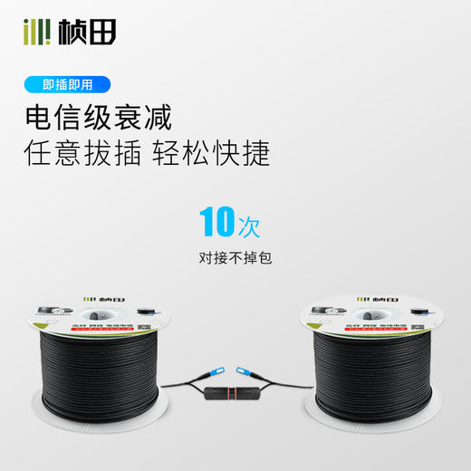 双芯单模防水免熔接光纤光缆跳线 SC-SC钢丝加强型5505G/5510G/5515G/5520G/5525G/5530G 商品图2