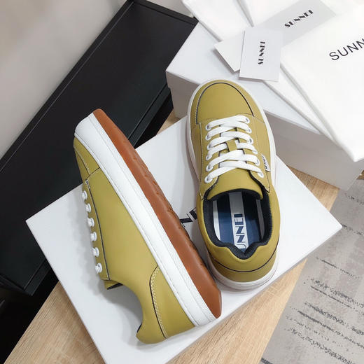 sunnei休闲鞋.黄绿色 商品图3