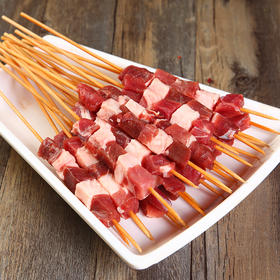 额尔敦 羔羊肉串原味400g（20串）