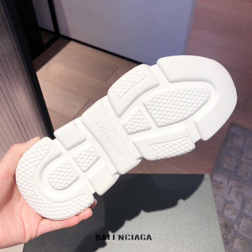 BALENCIAGA巴黎世家袜子鞋-黑色白底 商品图8