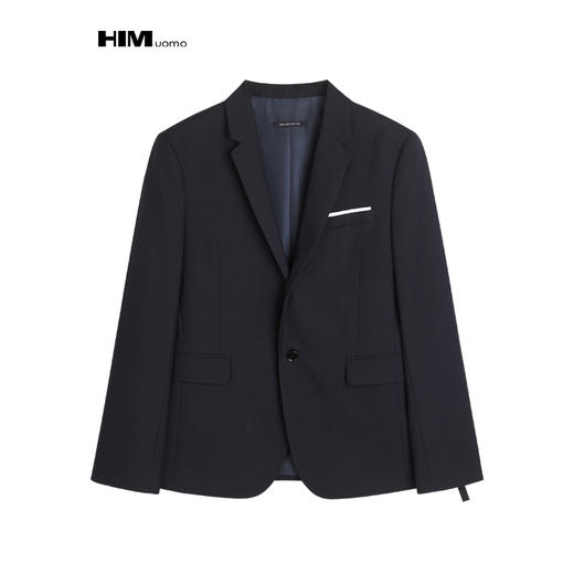 HIM漢崇 修身免烫商务职业正装宴会结婚礼单西服 2026春季 商品图1