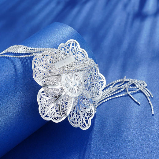 子佩集S990银牡丹套链项链【MDXL003】花丝2004204 商品图4