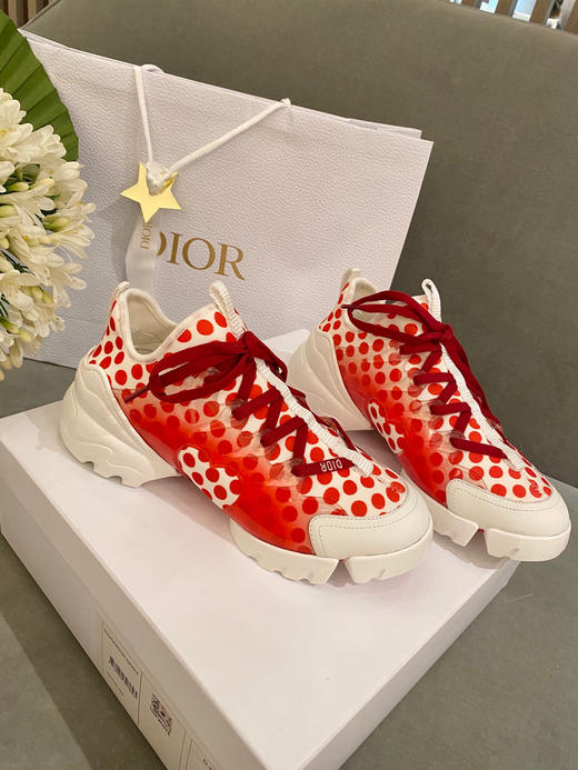 Dior老爹鞋-红色波点 商品图2