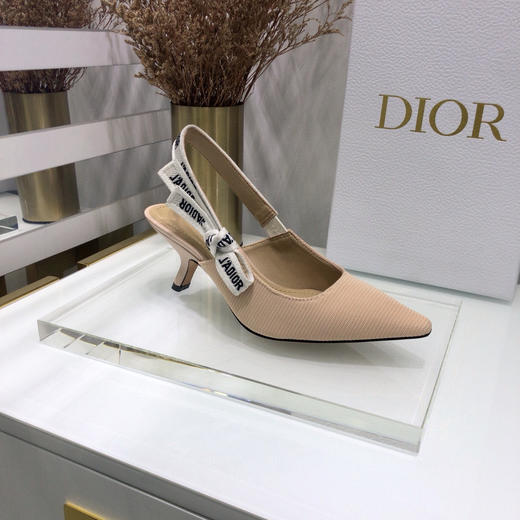 J'ADIOR织带女鞋-杏色布面 商品图5