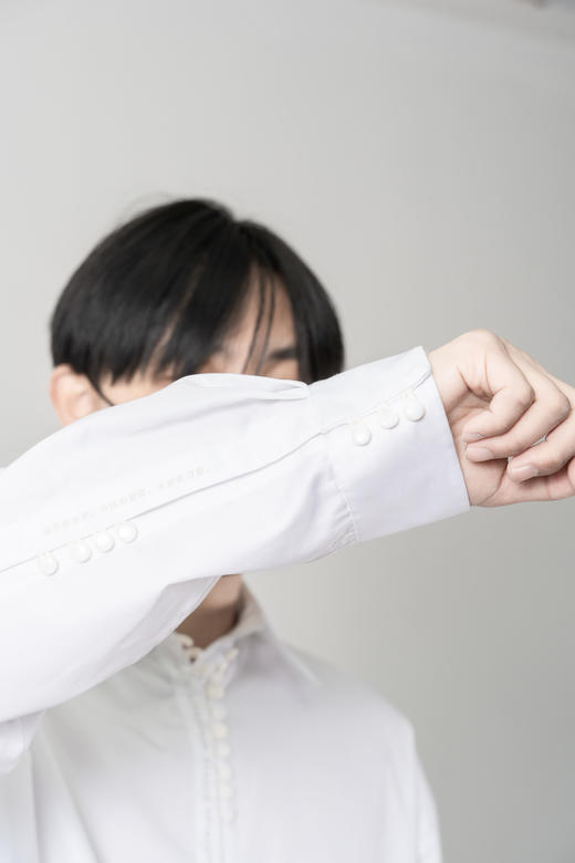 排扣衬衫-十点睡觉X杨欣嘉《 阅读即运动》 商品图2