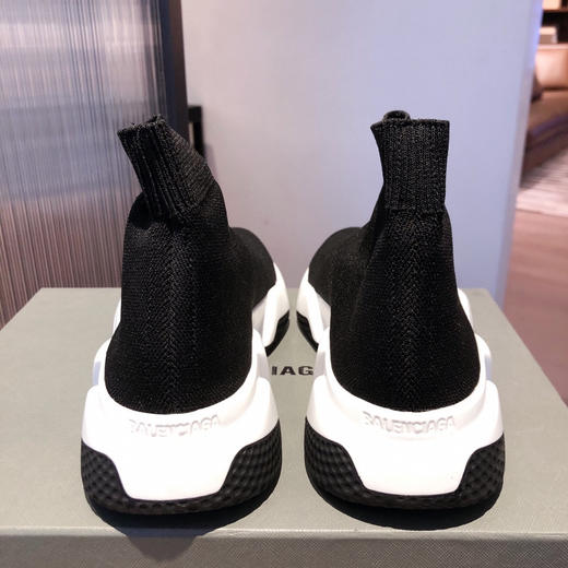 BALENCIAGA巴黎世家袜子鞋-黑色黑底 商品图5