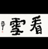 曾翔书法 · 双字小品系列之《看雪》 商品缩略图0