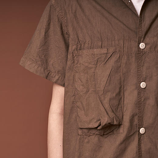 SJLR/草木染短袖衬衫 商品图1