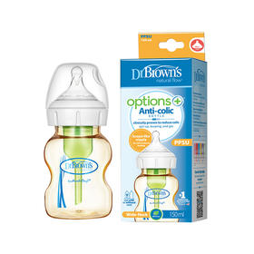 美国布朗博士爱宝选PLUS-PPSU宽口婴儿奶瓶1盒JPY带授权招加盟代理