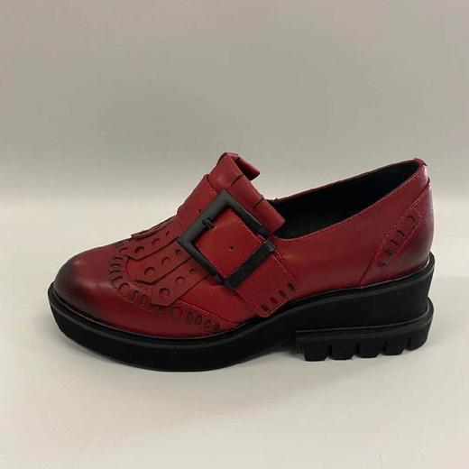 LFGJ 0402复古休闲坡跟女鞋 商品图7