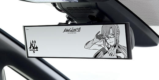 EVA新劇場版原厂后视镜 270mm 高透光 日本进口 商品图6