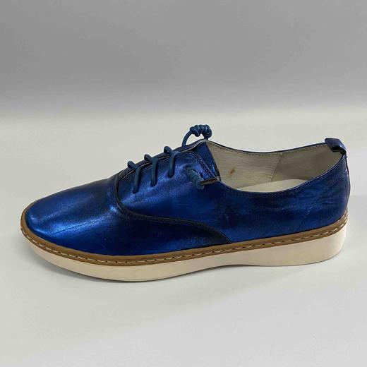 LFGJ 0202 圆头平底防滑系带时尚潮流休闲百搭韩版单鞋（微残介意慎拍） 商品图1