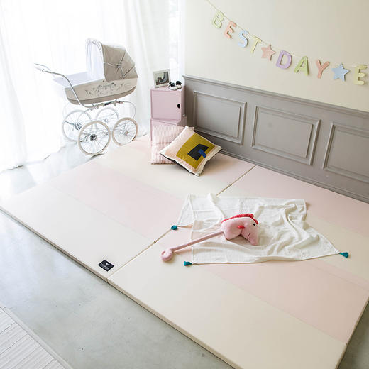 【LICOCO】里科科宝宝无缝折叠爬行垫婴儿爬爬垫游戏垫PU加厚4cm 商品图3