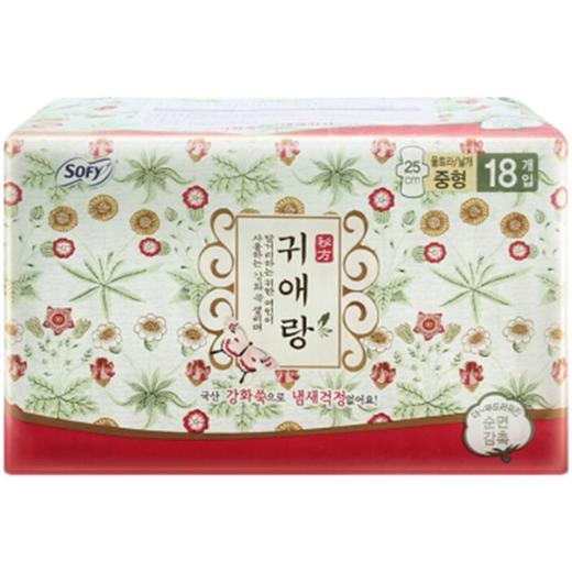 闺艾朗 贵爱娘草本卫生巾 25CM 18片JPY带授权招加盟代理 商品图4