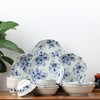 MINOYAKI/美浓烧 日本进口青花陶瓷碗碟盘餐具16件套唐草JPY带授权招加盟代理 商品缩略图2