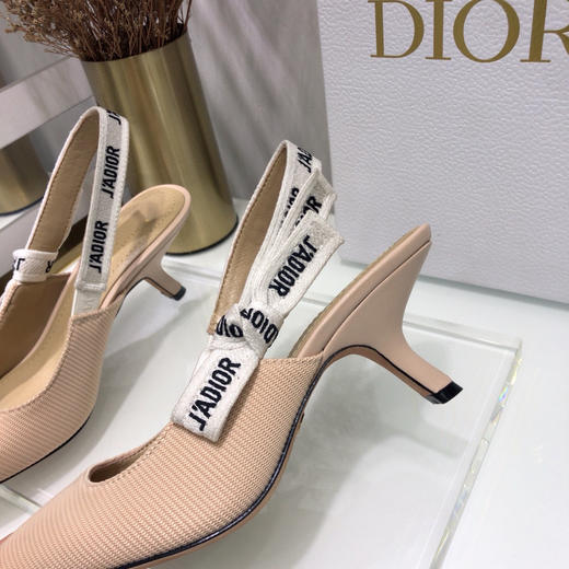 J'ADIOR织带女鞋-杏色布面 商品图6