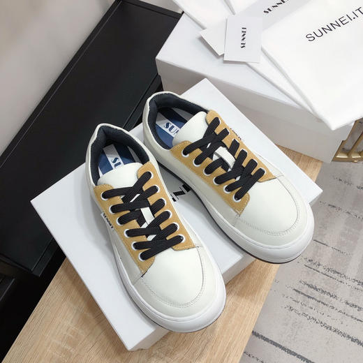 Sunnei休闲鞋-白杏色 商品图2