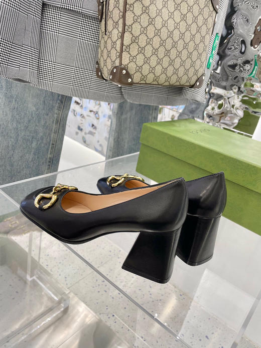 Gucci新款单鞋-黑色 商品图6