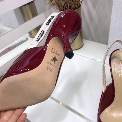 J'ADIOR织带女鞋-酒红漆皮 商品图8