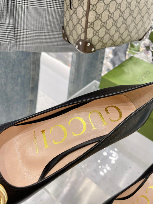 Gucci新款单鞋-黑色 商品图7