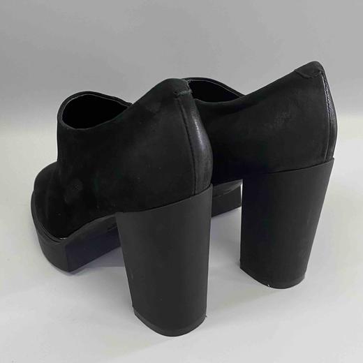 SA-LINK X206 真皮圆头粗跟时装高跟鞋 商品图3