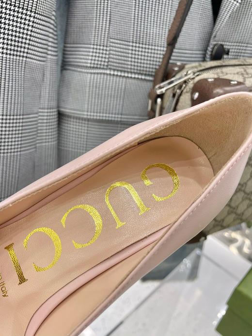 Gucci新款单鞋-粉色 商品图7