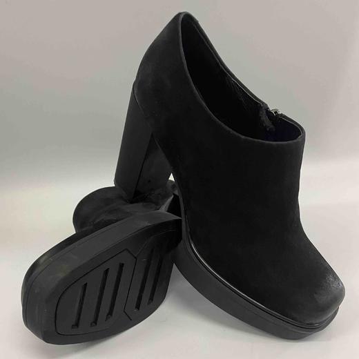 SA-LINK X206 真皮圆头粗跟时装高跟鞋 商品图4