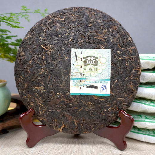2008年大益甲级早春圆茶801批次380克真品干仓珍藏高性价比经典大益茶 商品图5
